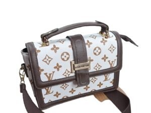 Bandolera estampado textura LV