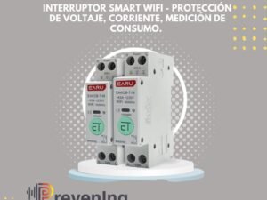 Protector de voltaje monofásico Smart WiFi
