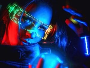 Lentes futuristas led