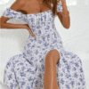 Vestido Floral estilo Campestre (Talle M)