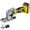 MINISIERRA CIRCULAR PORTÁTIL CON BATERÍA TROTEC PCSS 05-20V