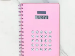 Cuaderno con Calculadora 18X1,1 Cm