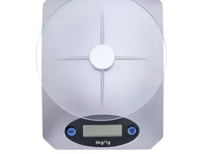 Balanza con Visor Digital Para Cocina Hasta 5Kg.