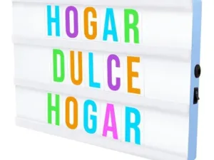 Cartel Luminoso con Letras