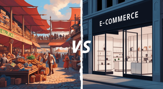 marketplace vs ecommerce